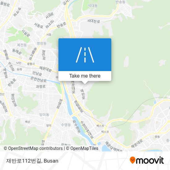 재반로112번길 map