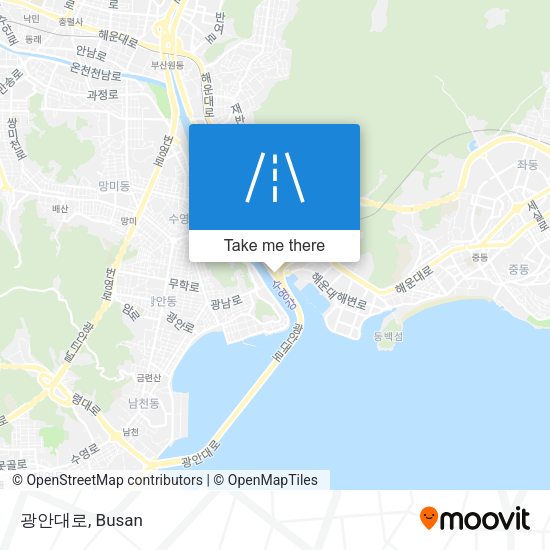 광안대로 map