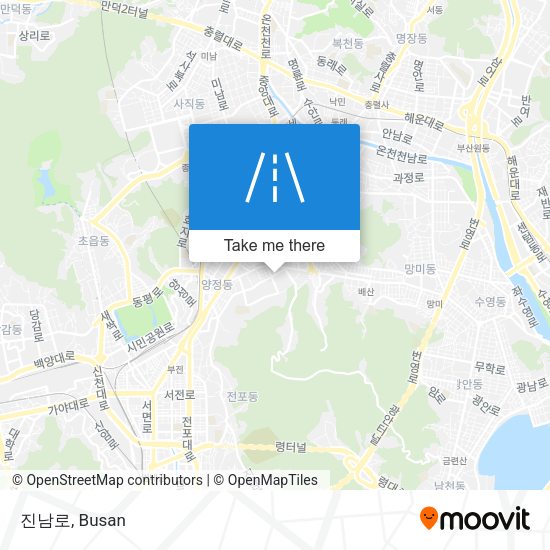 진남로 map