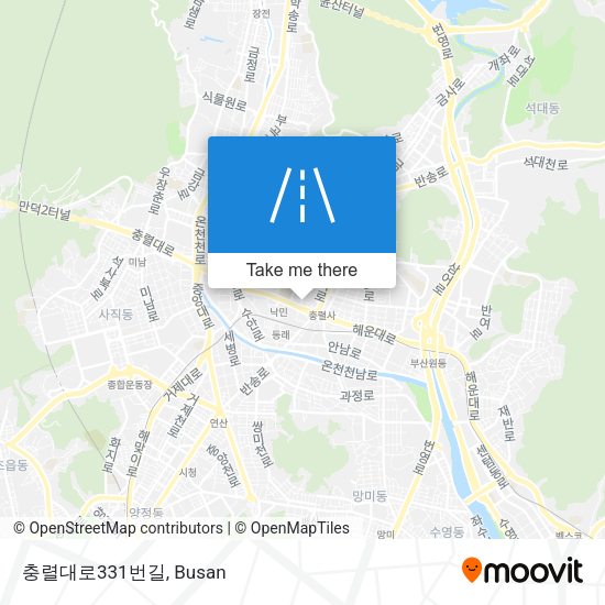 충렬대로331번길 map