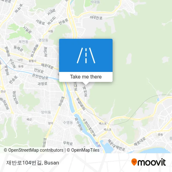 재반로104번길 map