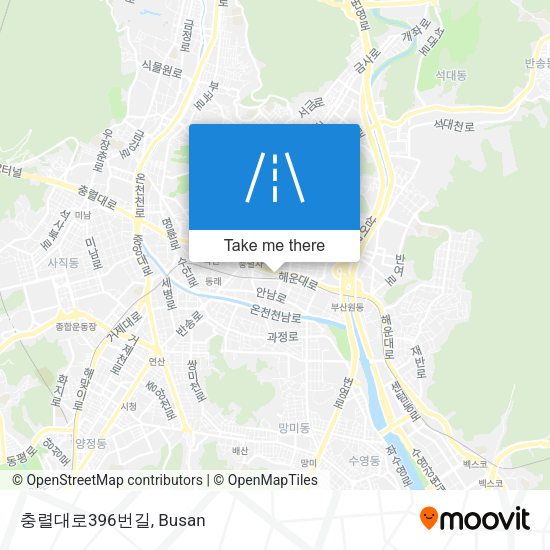 충렬대로396번길 map