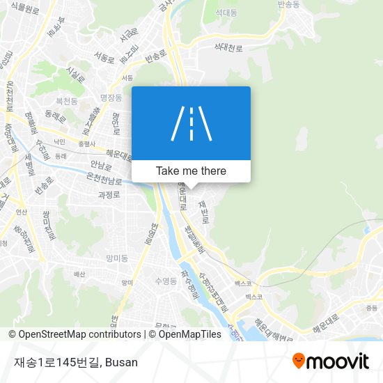 재송1로145번길 map