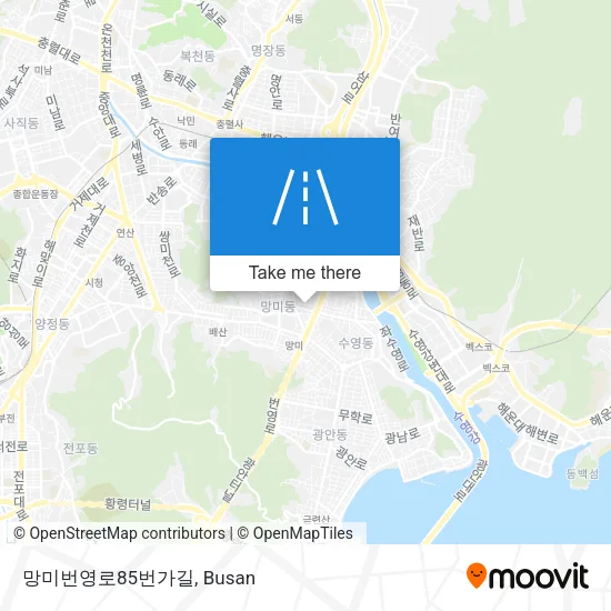 망미번영로85번가길 map