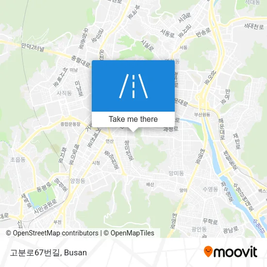 고분로67번길 map