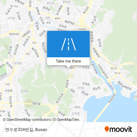 연수로324번길 map