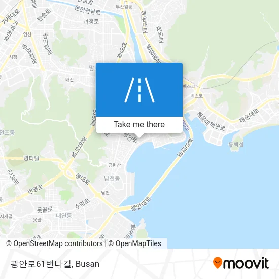 광안로61번나길 map