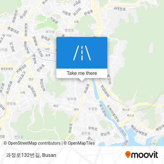 과정로132번길 map