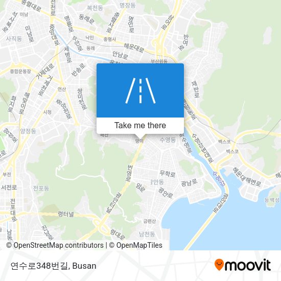 연수로348번길 map