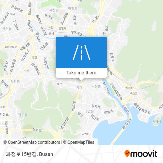과정로15번길 map