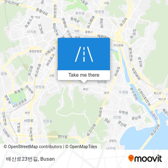 배산로23번길 map