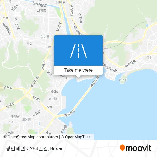 광안해변로284번길 map