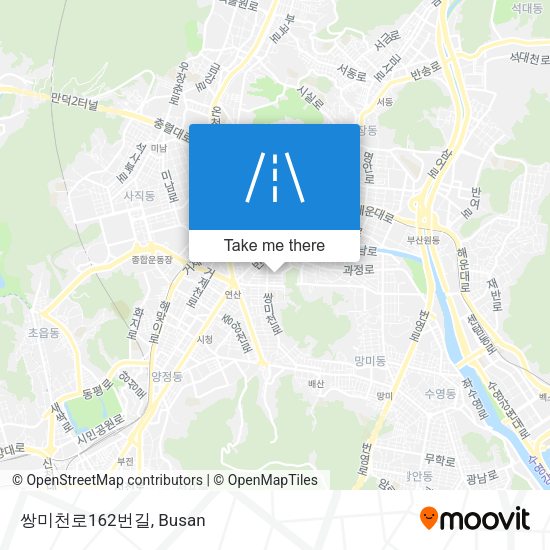 쌍미천로162번길 map