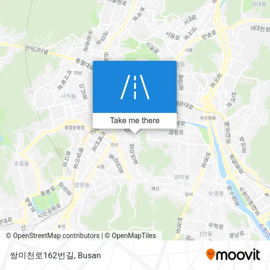 쌍미천로162번길 map