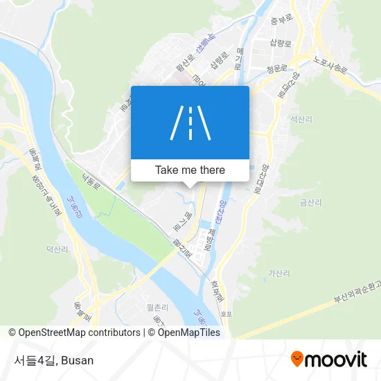 서들4길 map