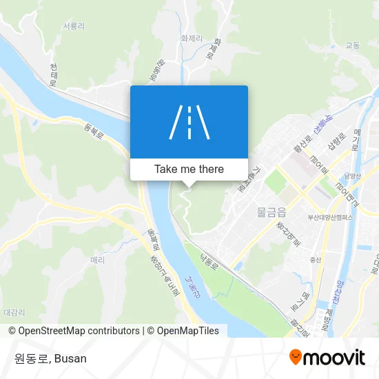 원동로 map