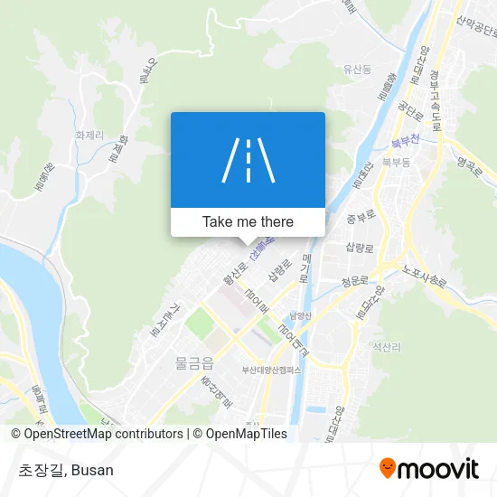 초장길 map