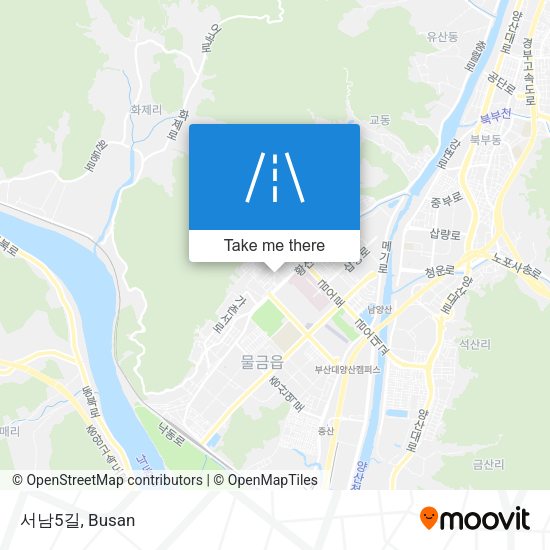 서남5길 map