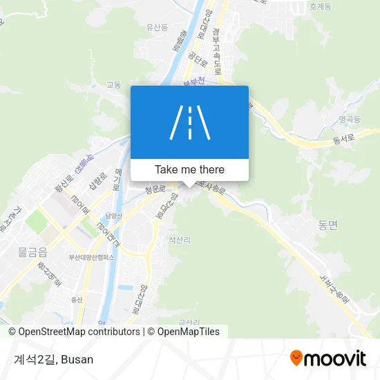 계석2길 map