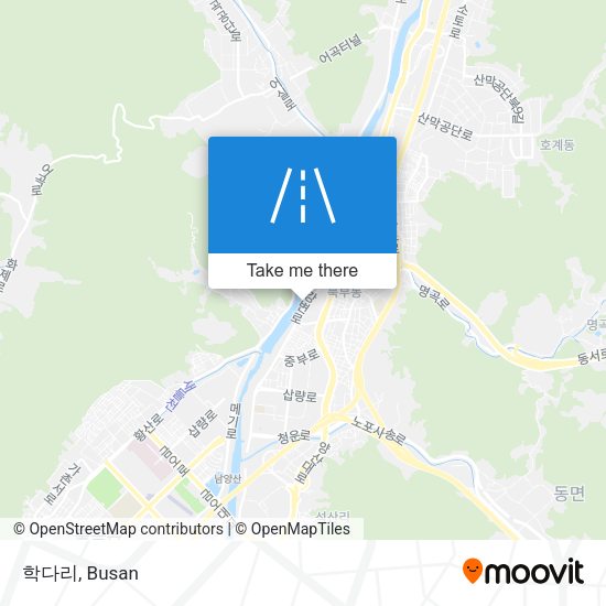 학다리 map
