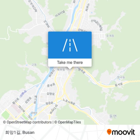 희망1길 map
