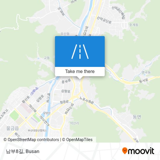 남부8길 map