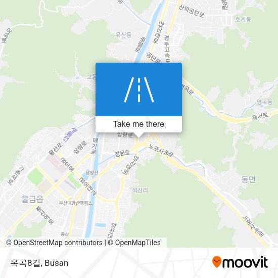 옥곡8길 map