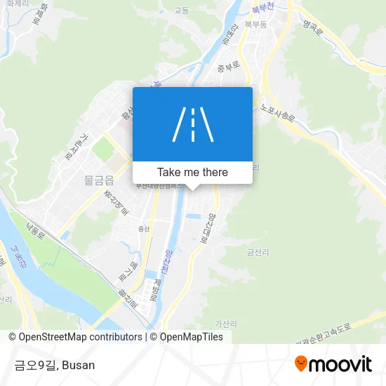 금오9길 map