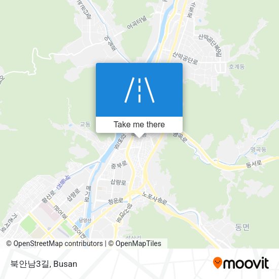 북안남3길 map