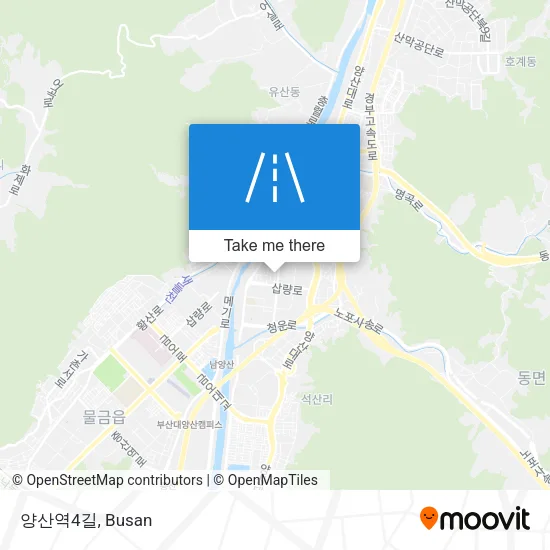 양산역4길 map
