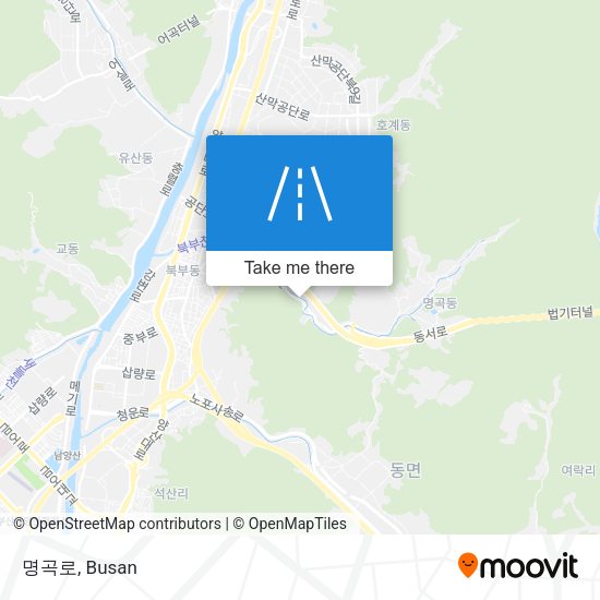 명곡로 map