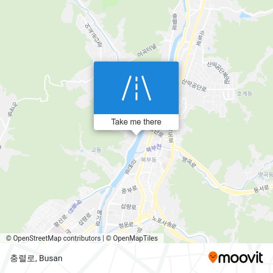 충렬로 map
