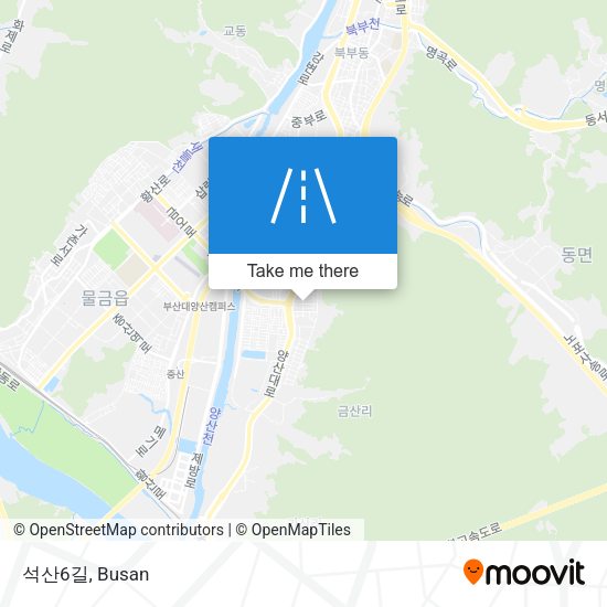 석산6길 map