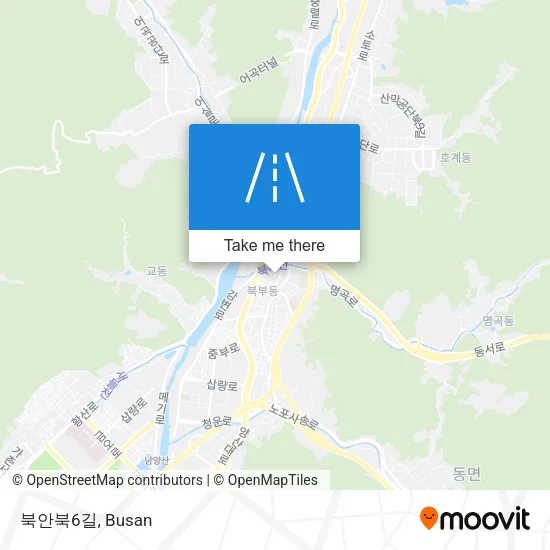 북안북6길 map