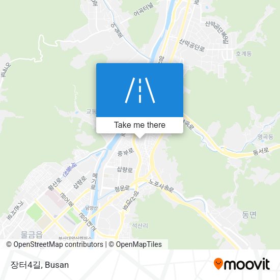 장터4길 map