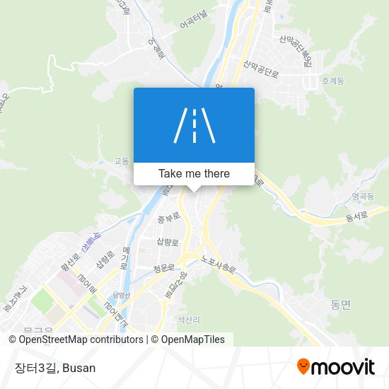 장터3길 map