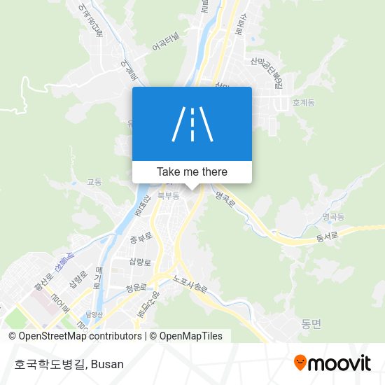 호국학도병길 map