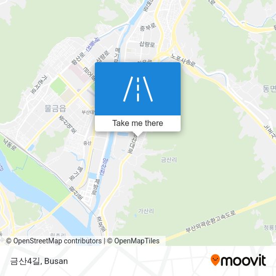 금산4길 map