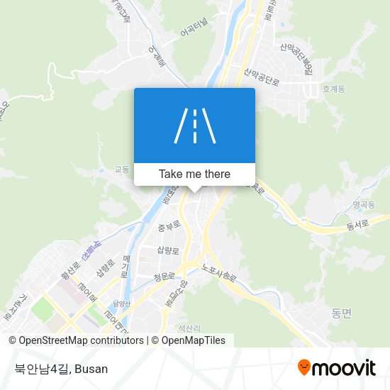 북안남4길 map