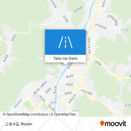 교동4길 map
