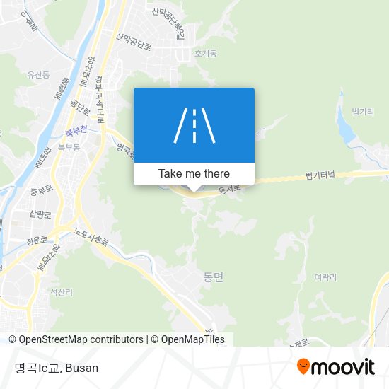 명곡Ic교 map
