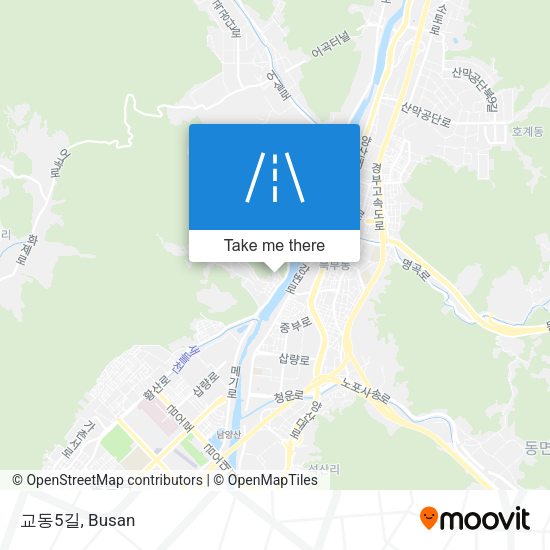 교동5길 map