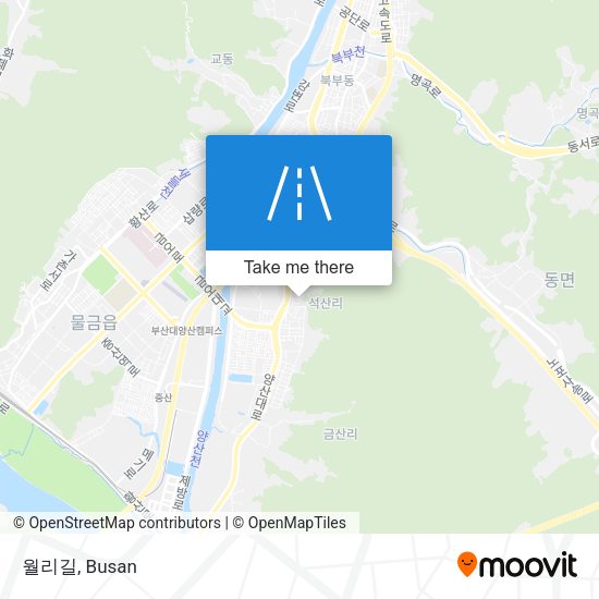 월리길 map