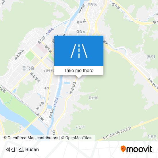석산1길 map