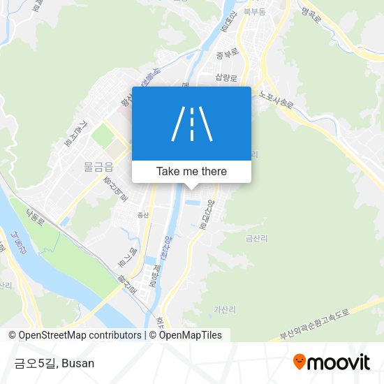 금오5길 map