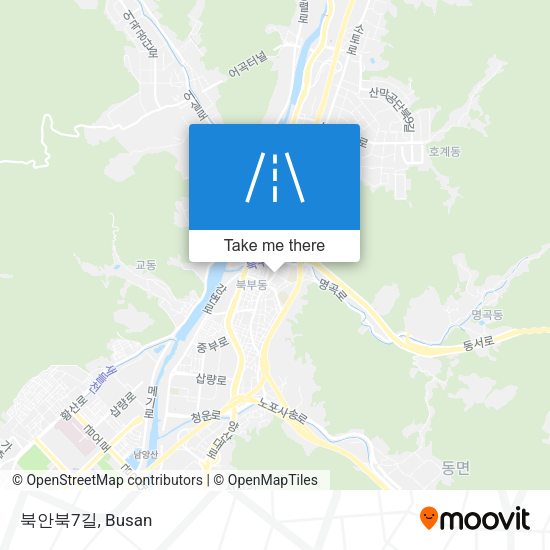 북안북7길 map
