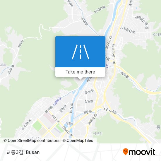 교동3길 map