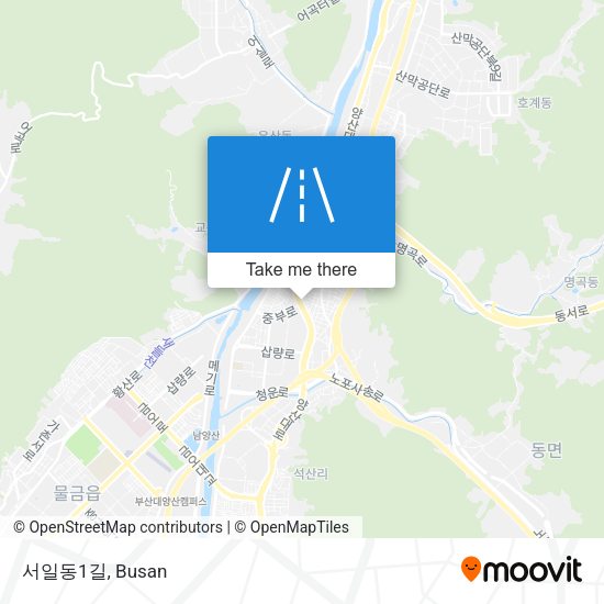 서일동1길 map