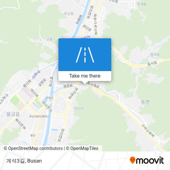계석3길 map