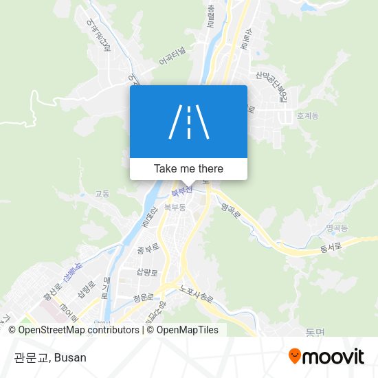 관문교 map